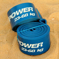 Резиновая петля Rubber4Power синяя сопротивлением 23-68 кг